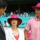 Julia Gillard and Glen McGrath