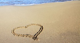 heart beach