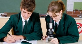 students in the lab students in the lab