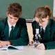 students in the lab